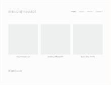 Tablet Screenshot of berndreinhardt.com
